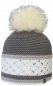 Pudelmütze mit Faux Fur Pompon by kai b.