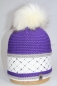 Pudelmütze mit Faux Fur Pompon by kai b.