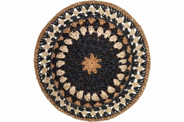 Papierstroh Glocke mit Streifenmuster by Seeberger