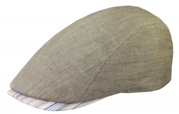 Leinen Sportmütze Flatcap by kaib.