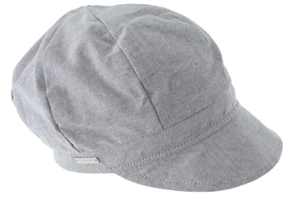 Chambraystoff Schildmütze by Seeberger