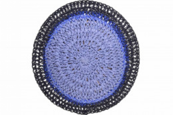 Papier Häkelglocke mit Farbverlauf by Seeberger