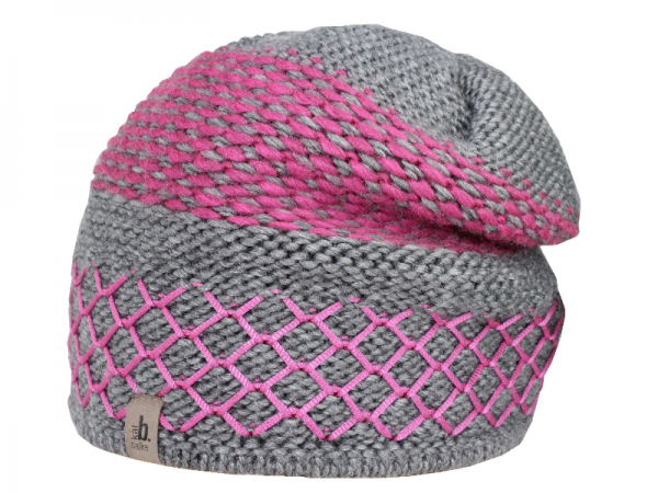 Damen-Strickmütze mit Fleecefutter, 50423