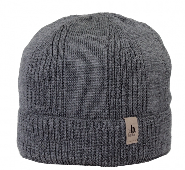 Herren Umschlagmütze by kaib. 100% Wolle