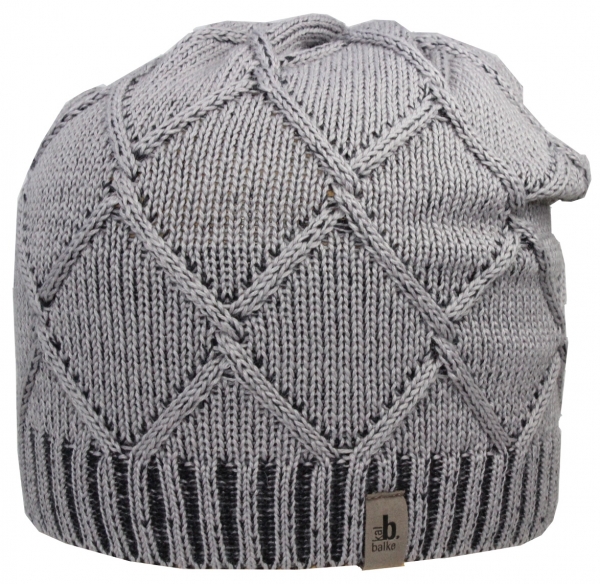 Oversize Strickmütze mit Fleece